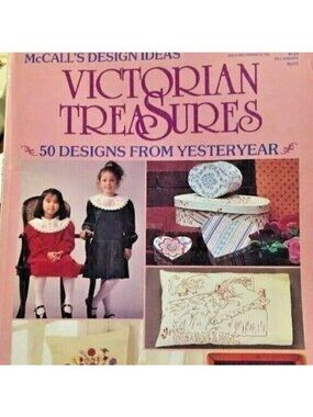 Vintage Craft Patterns McCalls Victorian Treasures 50 Ideas Book Vol 29